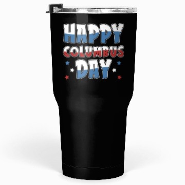 Discover Columbus Day 1492 Tumblers 30 Oz