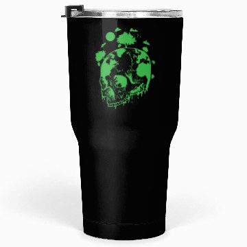Discover Green Earth on a Bone Head Nature Tumblers 30 Oz