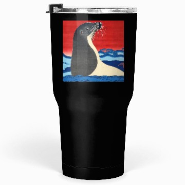 Discover Ukiyo-e Seal, Japanese Print Tumblers 30 Oz