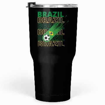 Discover Retro World Brazil Soccer Tumblers 30 Oz