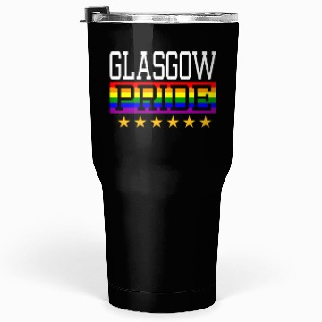Discover Glasgow Pride Gay Lesbian Queer LGBT Rainbow Flag Tumblers 30 Oz