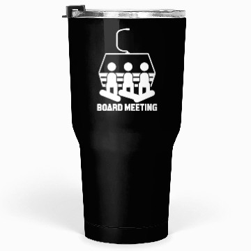 Discover Board Meeting Snowboarding Tumblers 30 Oz