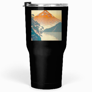 Discover Japanese Landscape Ukiyo e Style Tumblers 30 Oz