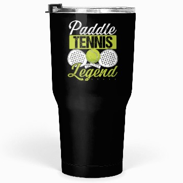 Discover Paddle Tennis Player Match Paddle Legend Tumblers 30 Oz