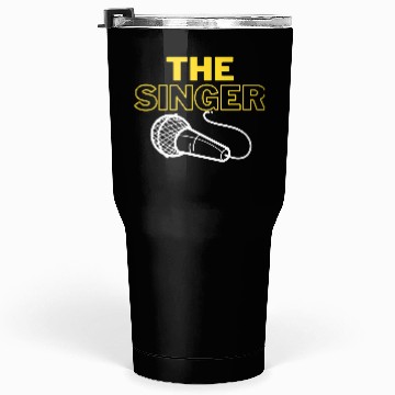 Discover The Singer Simple Band Microphone Tumblers 30 Oz