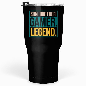 Discover son brother gamer legend Tumblers 30 Oz