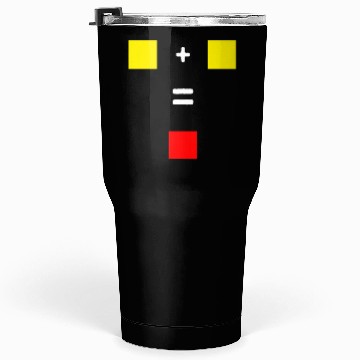 Discover Soccer Yellow Red Card Referee Tumblers 30 Oz
