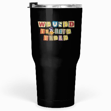 Discover We Used To Live There Cool astronauts on Planets Tumblers 30 Oz