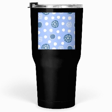 Discover Winter Snowflakes Pattern Tumblers 30 Oz
