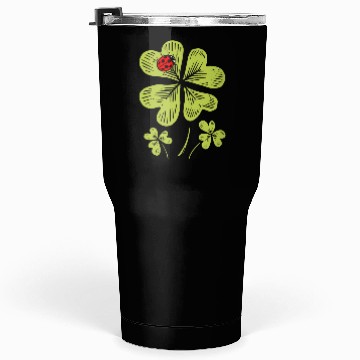 Discover Ladybug St. Patricks Day Bug Catcher Entomologist Tumblers 30 Oz
