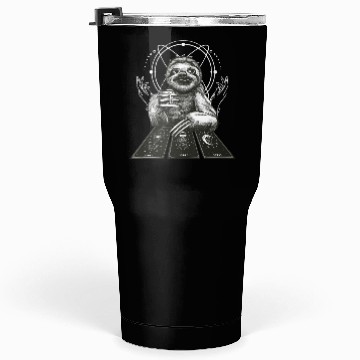 Discover Sloth Tarot Card Reader Cool Tarot Cartomancy Tumblers 30 Oz