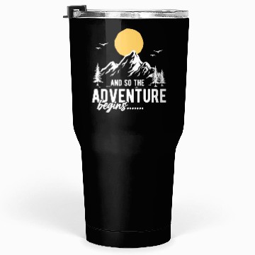 Discover And So The Adventure Begins Tumblers 30 Oz