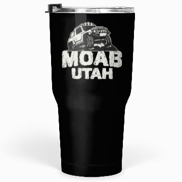 Discover Moab Utah - racer Tumblers 30 Oz
