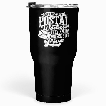 Discover Mail Men Mail Carrier Postal Worker Postman Tumblers 30 Oz