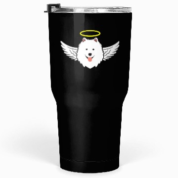 Discover Angel dog Tumblers 30 Oz
