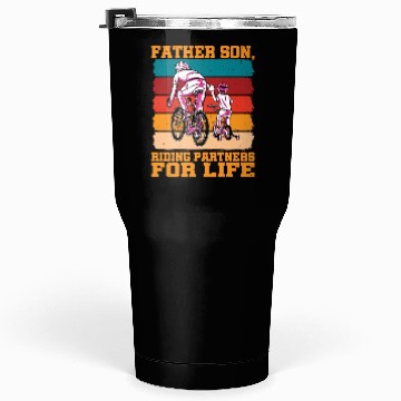 Discover Father Son, Riding Partners For Life Tumblers 30 Oz