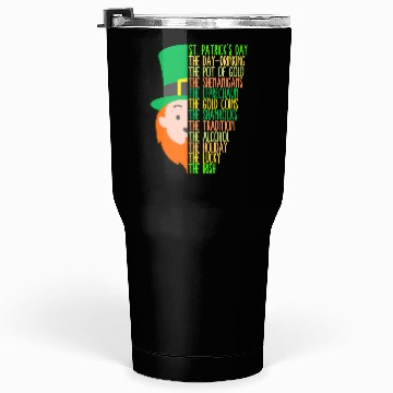 Discover St Patrick's Day Drinking Shenanigans Irish Tumblers 30 Oz