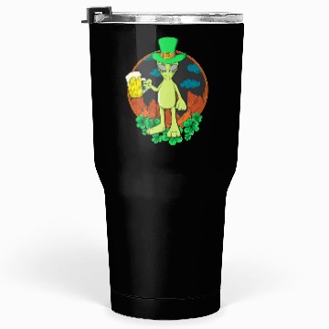 Discover St Patrick's Day Drinking Alien Tumblers 30 Oz