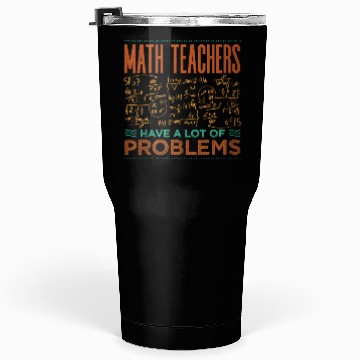 Discover Math Teacher Tumblers 30 Oz
