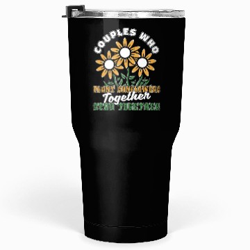 Discover Sunflower Gardening Couple Tumblers 30 Oz