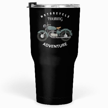 Discover Vintage Motorcycle Touring Tumblers 30 Oz