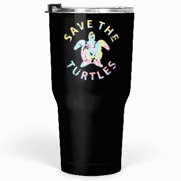 Discover Save The Turtles Tie Dye Tumblers 30 Oz