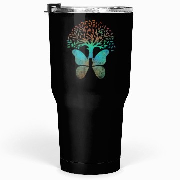 Discover Butterfly Tree Beautiful Animal Butterflies Tree Tumblers 30 Oz