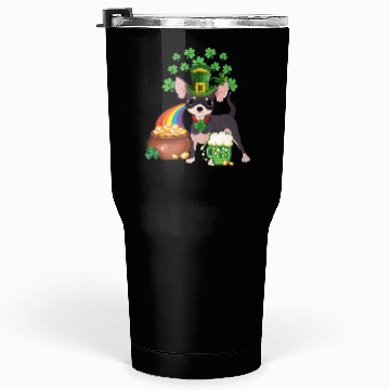 Discover ST Patricks Day Chihuahua Dog Irish Tumblers 30 Oz