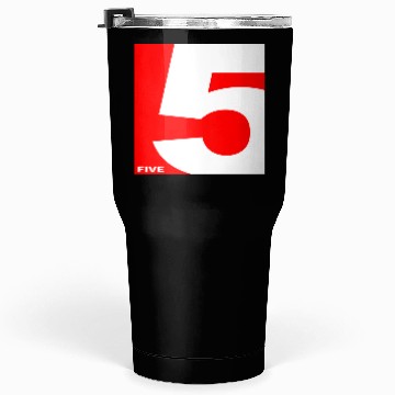 Discover NUMBER 5 RED Tumblers 30 Oz