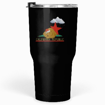 Discover California bear in winter Tumblers 30 Oz
