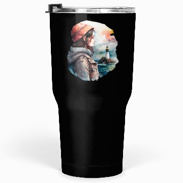 Discover Daughter of lighthouse keeper Tumblers 30 Oz