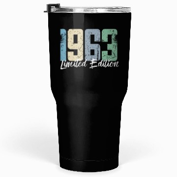 Discover 60 Years Vintage 1963 Retro 60th Birthday Tumblers 30 Oz