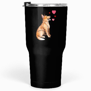 Discover Dog Love with Heart Tumblers 30 Oz