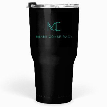 Discover Miami Conspiracy Green Logo Tumblers 30 Oz