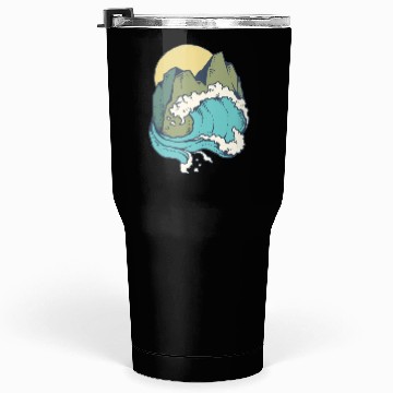 Discover sun mountain and sea Tumblers 30 Oz