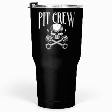 Discover Drag Racing Race Car Pit Crew Tumblers 30 Oz