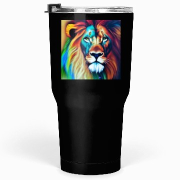 Discover lion/Unique designs/lion Tumblers 30 Oz design