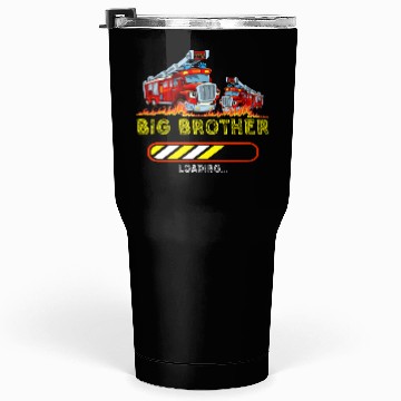 Discover Big brother fire truck fireman 2023 Tumblers 30 Oz