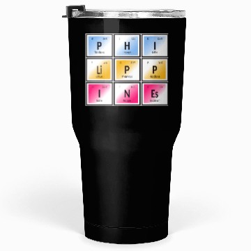 Discover Philippines | Periodic Table of Elements Tumblers 30 Oz