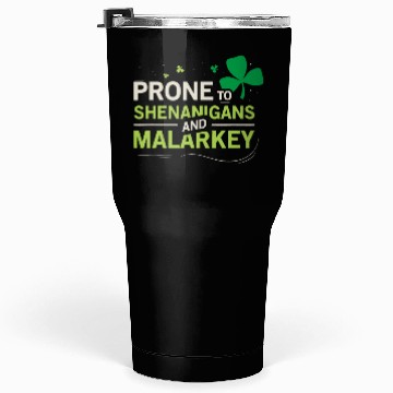 Discover Prone To Shenanigans And Malarkey Ireland Leprecha Tumblers 30 Oz