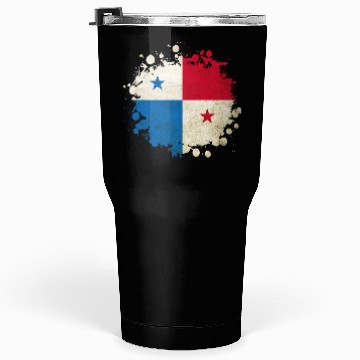 Discover Panama vintage flags blob Tumblers 30 Oz