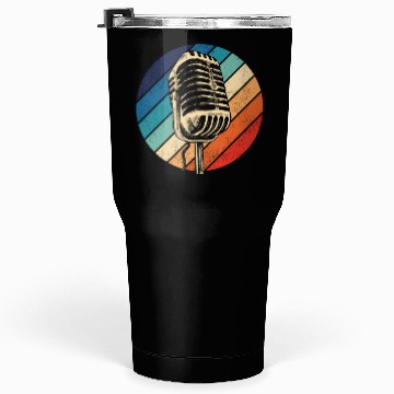 Discover Karaoke Singer Microphone Vocalist Tumblers 30 Oz