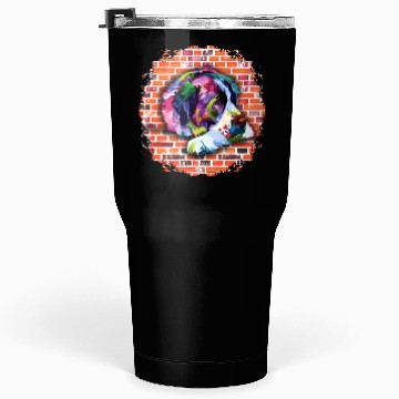 Discover Saint Bernard color Tumblers 30 Oz