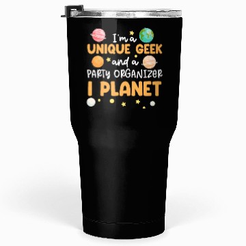 Discover Science Theme Birthday Party Astronomy Astronaut Tumblers 30 Oz