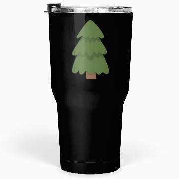 Discover Cartoon Evergreen Tree Tumblers 30 Oz