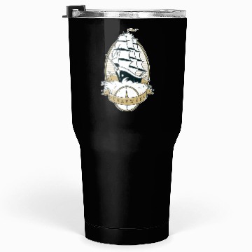 Discover Old school ship waves sea sailing Old school ship Tumblers 30 Oz