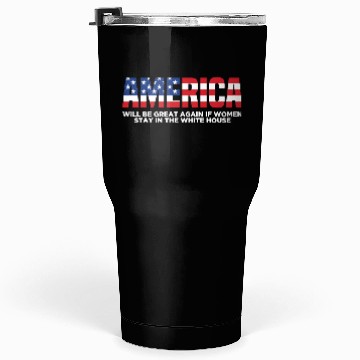 Discover America Will Be Great Again Black Tumblers 30 Oz