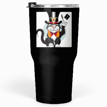 Discover Cat joker Playing Cards | Gifts for Cat Lovers Tumblers 30 Oz