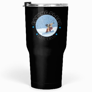 Discover Eat sleep snowboarding repeat Tumblers 30 Oz