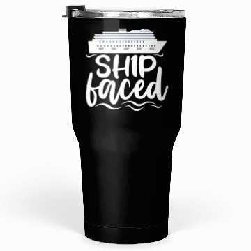 Discover Ship Faced, Cruise Ship Tumblers 30 Oz